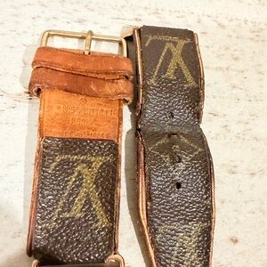 Upcycled Louis Vuitton Monogram Brown Apple Watch bad